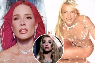 Halsey references Britney Spears’ iconic ‘Toxic’ look in new ‘Lucky’ music video