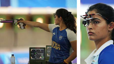 Manu Bhaker wins India’s 1st medal of Paris Olympics 2024, a bronze in 10m air pistol final