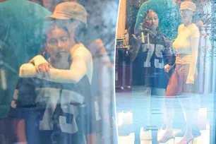 Bianca Censori hugs North West, 11, during ‘Deadpool &amp; Wolverine’ movie date with Kanye West