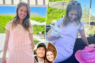 Katherine Schwarzenegger confirms pregnancy with bump photos, hints at sex of baby No. 3