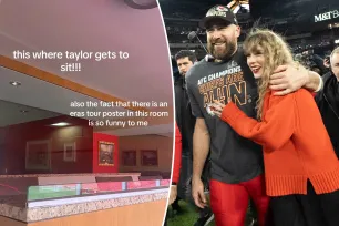 Travis Kelce’s Arrowhead Stadium suite updated with nod to Taylor Swift