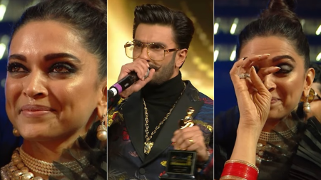 When Deepika Padukone couldn’t hold back her tears as Ranveer Singh lifted Best Actor trophy, called her ‘rani’: ‘Aapne mujhe grounded rakha’