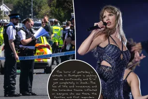 Taylor Swift ‘completely in shock’ over UK mass stabbing as 3 little girls dead, 8 injured