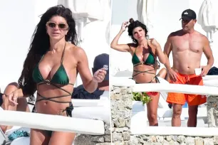 Teresa Giudice rocks tiny green bikini on Mykonos vacation with husband Luis Ruelas after ‘RHONJ’ reboot confirmation