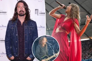 Foo Fighters’ Dave Grohl ignores question about Taylor Swift after viral Eras Tour diss