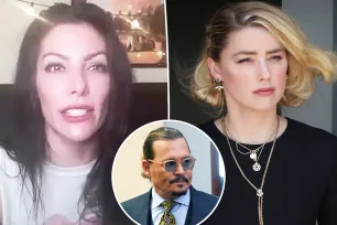 How Megan Davis overcame ‘so much hate’ for playing Amber Heard in movie about Johnny Depp trial