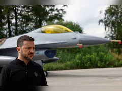 Video: F-16 Fighter Jets Arrive In Ukraine, Zelensky Says "We Did It"