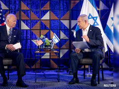 "Stop Bulls***ting," Biden Warned Netanyahu In Heated Phone Call: Report