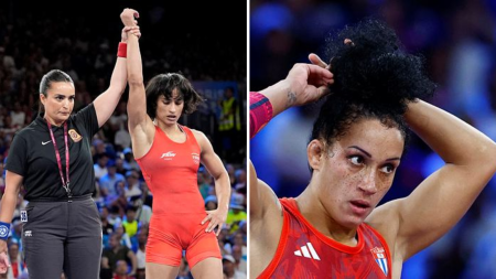 Paris Olympics: Who is Vinesh Phogat’s semifinal opponent, Cuban wrestler Yusneylys Guzman?