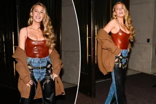 Blake Lively promotes ‘It Ends With Us’ in $2,050 chaps