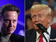 Donald Trump Announces "Major" Interview With Elon Musk Ahead Of US Polls