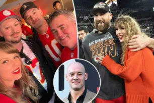 Travis Kelce’s friend Baron Corbin says ‘cool’ Taylor Swift ‘can hang with the boys’