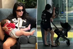 Kourtney Kardashian offers new glimpses of her and Travis Barker’s baby, Rocky: ‘Summer adventures’