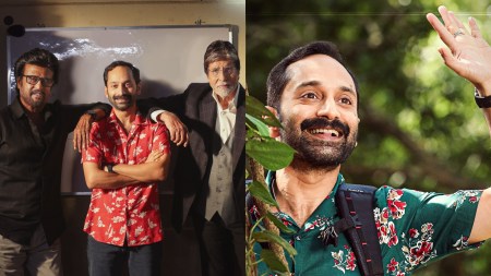 Fahadh Faasil poses with Amitabh Bachchan, Rajinikanth in photo from Vettaiyan sets; actor gets new Pushpa 2 poster