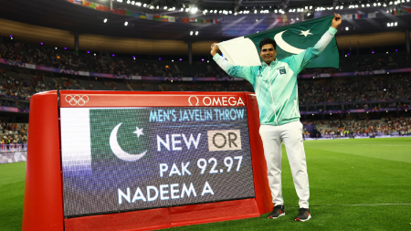 Arshad Nadeem wins Pakistan’s 1st Olympics medal in 32 years: Who is javelin thrower who edged past Neeraj Chopra