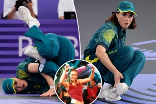 Breakdancer Raygun goes viral at Paris Olympics after she fails to score a single point: ‘Possessed by the spirit of Julia Stiles’