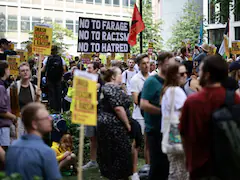 Anti-Racism Protesters Continue To Rally Across UK After Far-Right Riots