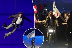 Tom Cruise pulls off incredible stunt at Paris Olympics 2024 closing ceremony