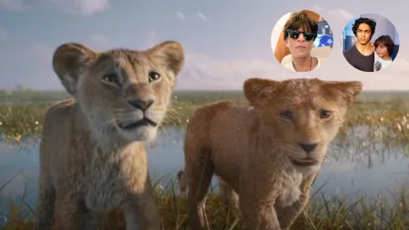 Mufasa The Lion King Hindi trailer: Shah Rukh Khan returns as Mufasa, Aryan Khan and AbRam are his cubs