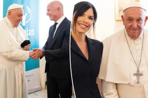 ‘Grateful’ Jeff Bezos and Lauren Sánchez meet Pope Francis: ‘It was an honor’