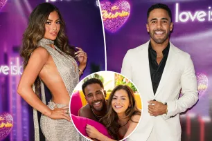 ‘Love Island USA’ stars Nicole Jacky, Kendall Washington keep their distance at reunion taping after video leak