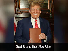 Donald Trump Made Rs 2 Crore From 'Bible' Sales, Holds Rs 8 Crore In Crypto: Report