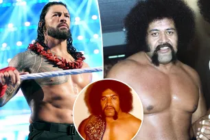 WWE star Roman Reigns pays tribute to late uncle Afa Anoa’i 2 months after death of dad Sika