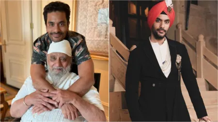 Angad Bedi reveals ‘disturbed’ father Bishan Singh Bedi didn’t speak to him for 15 years because he cut his hair