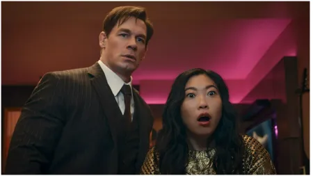 Jackpot movie review: Crass John Cena comedy doesn’t deliver on its premise, abandons Awkwafina in pit of mediocrity