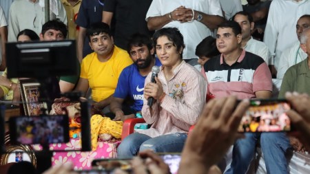 Maybe,  I could return to wrestling, says Vinesh Phogat at her village