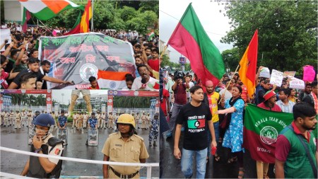 Football rivals East Bengal and Mohun Bagan Super Giant fans unite to protest RG Kar horror