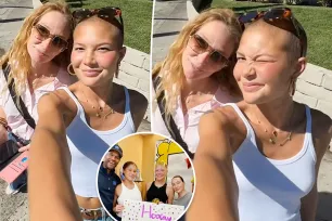 Michael Strahan’s daughter Isabella, 19, returns to USC with her mom after being declared cancer-free