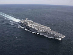 Amid Rising Tensions, US Aircraft Carrier Arrives In Middle East