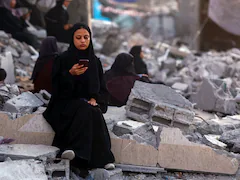 Displaced Gaza Student Tries To Study Despite Destruction Of Universities