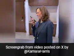 Watch: Kamala Harris Dials Running Mate Tim Walz Before His "Special Night"