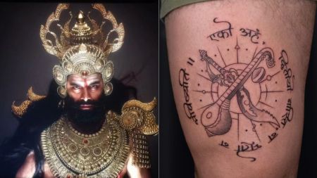 Nikitin Dheer’s latest tattoo is inspired by Ravan: ‘Ravan made an everlasting impression on me’