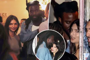 Emily Ratajkowski and Shaboozey seen looking cozy as romance heats up on date night