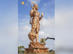 Texas Gets A Landmark - A 90-Foot-Tall Hanuman Murti, Tallest Outside India