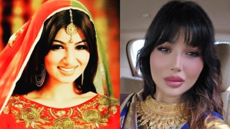 Ayesha Takia looks unrecognisable as she sports traditional Kanjeevaram saree in latest post, fans call her ‘Indian Barbie’