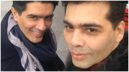 Manish Malhotra opens up about three-decade bond with Karan Johar: ‘Decided to go out for dinner one night…’