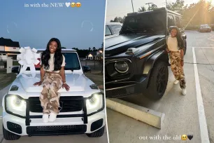 Simone Biles poses on top of her new $150K Mercedes G-Wagon: ‘In with the new’