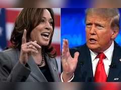 Kamala Harris, Donald Trump Race To US Election Photo Finish