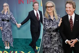 Martin Short, Meryl Streep hold hands at ‘Only Murders’ premiere after shutting down dating rumors