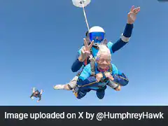 102-Year-Old Woman Becomes UK's Oldest Skydiver