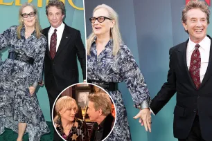 Martin Short gushes about his ‘love’ for Meryl Streep after holding hands at ‘Only Murders’ premiere