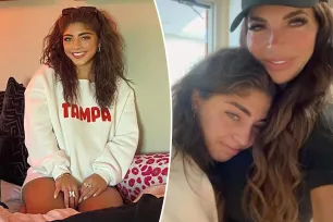 Teresa Giudice’s daughter Milania clings to ‘RHONJ’ star while being dropped off for college in Florida