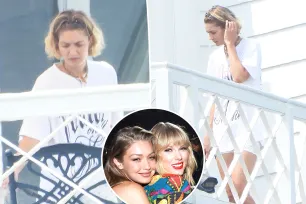 Gigi Hadid spotted at Taylor Swift’s $17M Rhode Island mansion after star-studded pool party