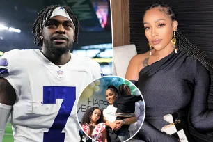 Joie Chavis welcomes third baby, her first with NFL star Trevon Diggs