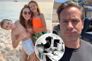 Elizabeth Chambers moves her kids for the 5th time in 5 years as Armie Hammer is forced to sell his car