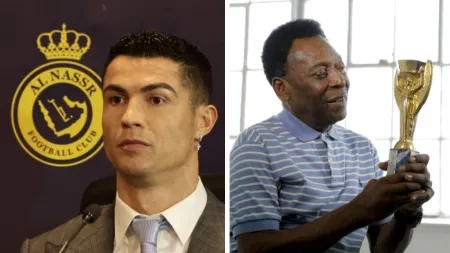 Cristiano Ronaldo takes a jibe at Pele’s goal-scoring record: ‘All the goals that I scored, they have video’